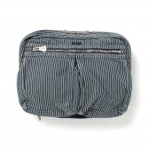 Porter Classic-HICKORY MULTI POUCH L - Blue