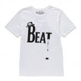 NuGgETS-NuGgETEE 「BEAT」 S:S-Tee - White