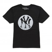 NuGgETS-NuGgETEE 「N.Y」 S:S-Tee - Black