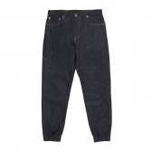 Mr.GENTLEMAN-RIB DENIM - Rigid