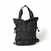 Porter Classic-SUPER NYLON TOTE RUCKSACK - Black