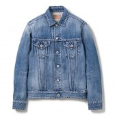 DELUXE CLOTHING-UPSETTER VINTAGE WASHED - Indigo