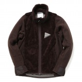 and wander-fleece jacket - brown