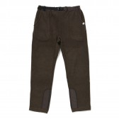 and wander-fleece pants - brown