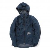 and wander-light rain jacket - navy