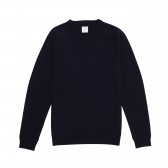 Mr.GENTLEMAN-CREW NECK KNIT - Navy