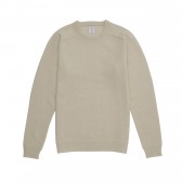 Mr.GENTLEMAN-CREW NECK KNIT - White
