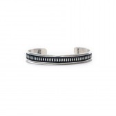 hobo-Desert Flower Silver Bracelet Narrow by STANLEY PARKER