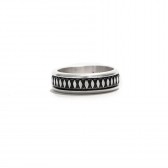 hobo-Desert Flower Silver Ring Narrow by STANLEY PARKER