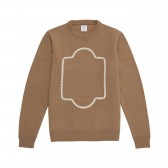 Mr.GENTLEMAN-FRAME KNIT - Camel