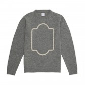 Mr.GENTLEMAN-FRAME KNIT - Grey