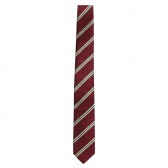 Mr.GENTLEMAN-MULTI STRIPE NECKTIE - Burgundy