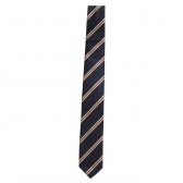 Mr.GENTLEMAN-MULTI STRIPE NECKTIE - Navy
