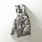 CURLY-RAFFY ZIP PARKA