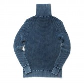 Porter Classic-TURTLE NECK THERMAL - Indigo