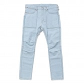 and wander-breached stretch denim for MEN - L.Blue
