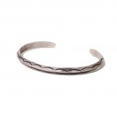 NAISSANCE-AL SOMERS SILVER BANGLE - Silver