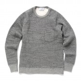 FLISTFIA-Crew Neck Sweat - Charcoal