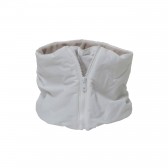 Mr.GENTLEMAN-NYLON NECK WARMER - White