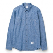 BEDWIN & THE HEARTBREAKERS | L/S DUNGAREE WORK SHIRT 「BOB」