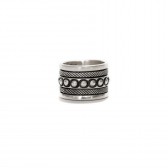 hobo-Droplets Silver Ring by STANLEY PARKER