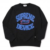 GOODENOUGH-HEINOUSLY CREW SWEAT - Black : Blue