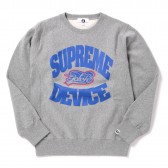 GOODENOUGH-HEINOUSLY CREW SWEAT - Grey : Blue