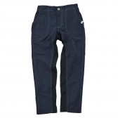 and wander-60:40 cloth rib pants long - Navy
