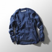 CURLY-BRIGHT LS POCKET TEE