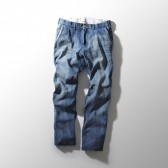 CURLY-MAZARINE TROUSERS - Antique Indigo