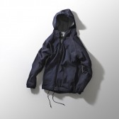 CURLY-MAZARINE ZIP HOODY - Dark Indigo