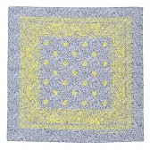 and wander-printed bandanna - Blue