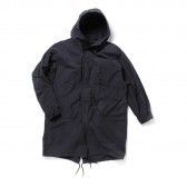 COMOLI-タイプライター フーデッドパーカ - Navy