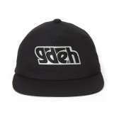 GOODENOUGH-SATIN EMBROIDERY B.B CAP - Black