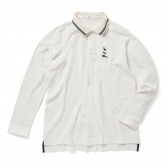 MOUNTAIN RESEARCH-Animal Polo L:S - White