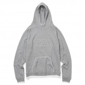 GOODENOUGH-EDGE LINE RAGLAN SLEEVE SWEAT PARKA - Grey