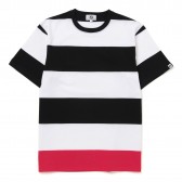 GOODENOUGH-EDGE SWITCH BORDER S:S SHIRT - Black