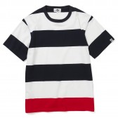 GOODENOUGH-EDGE SWITCH BORDER S:S SHIRT - Navy