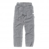 SASSAFRAS-FALL LEAF GARDENER PANTS - 12oz Hickory Denim - White : Indigo