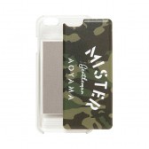 Mr.GENTLEMAN-IC CARD iPhone CASE - MISTER STENCIL - Camo