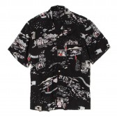 Porter Classic-P.C ALOHA SHIRT - Black