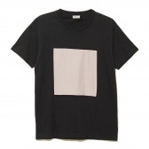 NAISSANCE-PATCHWORK T-SHIRT A - Black