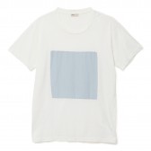 NAISSANCE-PATCHWORK T-SHIRT A - White