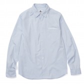 GOODENOUGH-PEEP LOGO DRESS SHIRT - Saxe