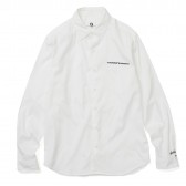 GOODENOUGH-PEEP LOGO DRESS SHIRT - White