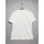 MOUNTAIN RESEARCH-Pocket Tee - A.M.C. - White