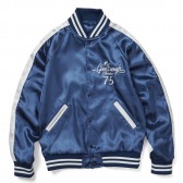 GOODENOUGH-REVERSIBLE VARSITY JACKET - Dark Blue