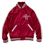 GOODENOUGH-REVERSIBLE VARSITY JACKET - Red