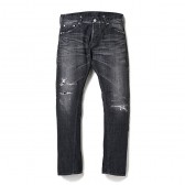 DELUXE CLOTHING-SAVAGE ROCKER - Black