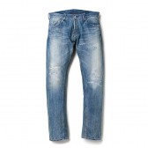 DELUXE CLOTHING-SAVAGE ROCKER - Indigo